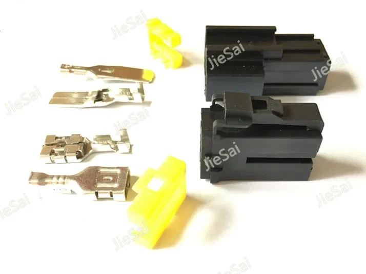 Automotive Connector 9.5mm 2 Pin Male Female Kit Electrical Large Heavy Current Auto Plug