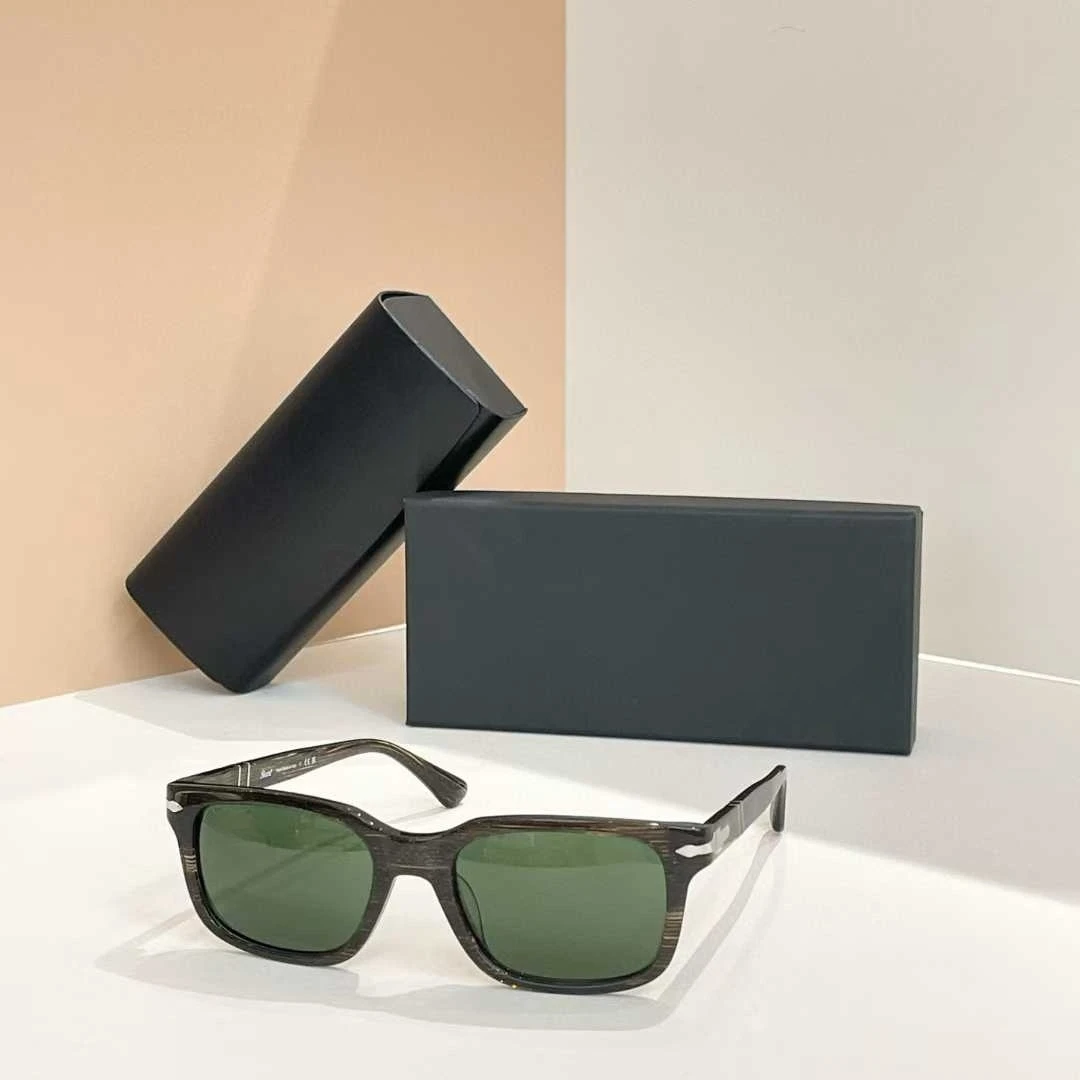 

Элитные винтажные модные солнцезащитные очки 3272-S с линзами из стекла, толстой оправой из ацетата, в ретро-квадратном дизайне, унисекс, высокое качество, для уличной моды