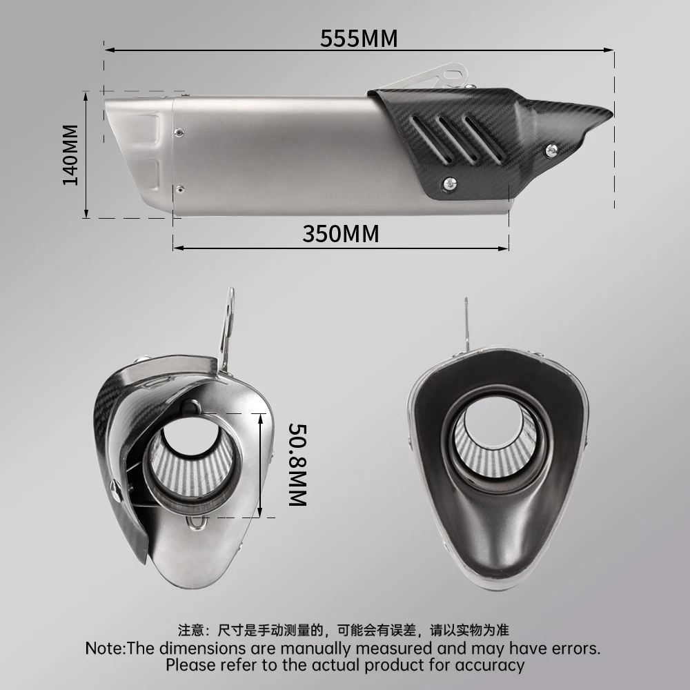 نظام عادم الدراجة النارية مناسب لموديلات C400 X وC400 GT 2018-2020 #5