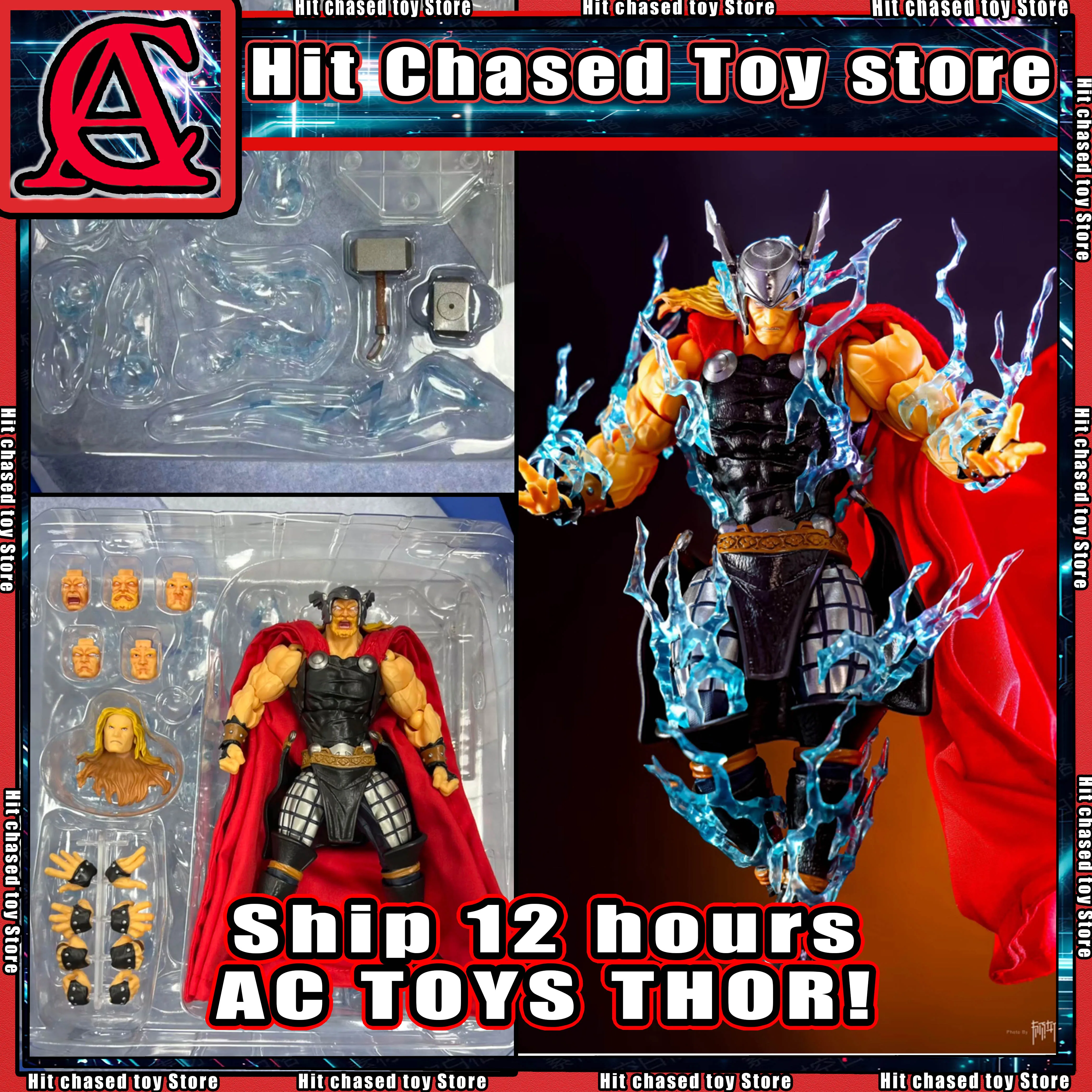 new-ac-factory-toys-thor-thunder-god-marvel-anime-action-figure-figurine-kaiyodo-amazing-yamaguchi-revoltech-model-kid-toy-gifts