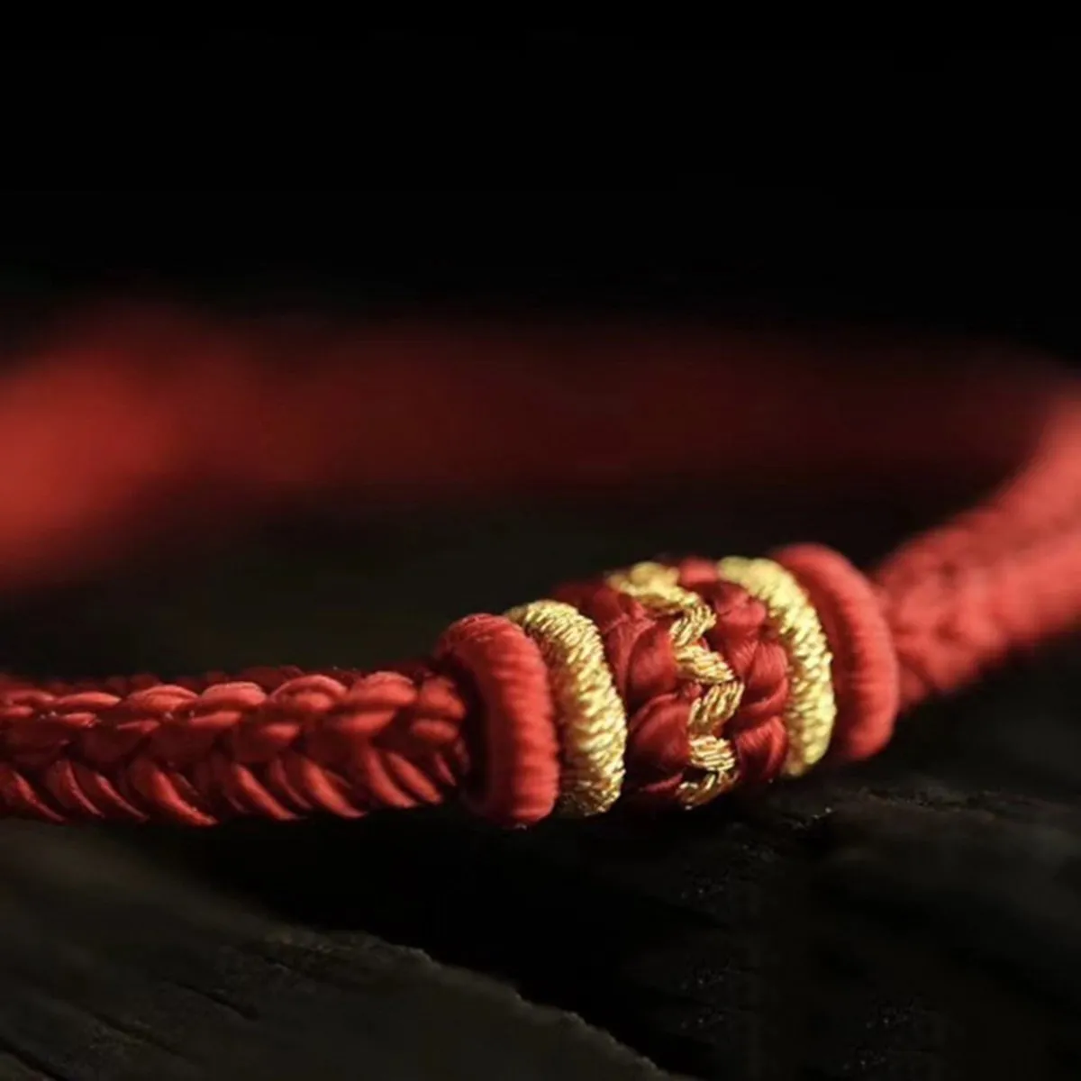 1Pcs Lucky Red Rope Bracelet Anklet Unisex Knot Buckle Drive Out Evil Positive Energy Braided Charm Lover Gift 17Cm