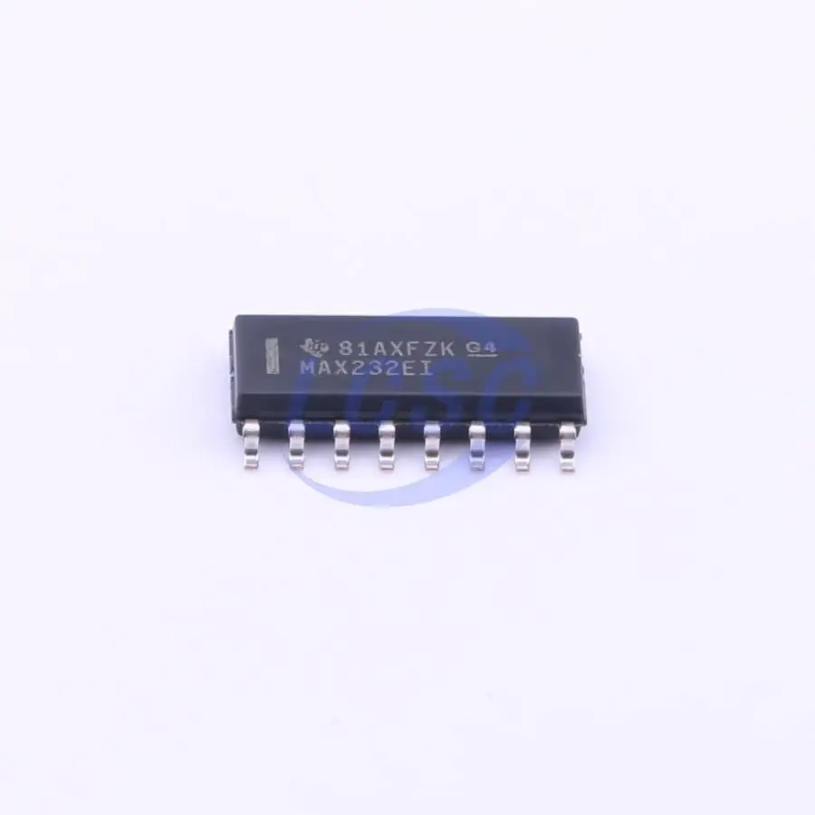 10Pcs/Original MAX232EI Dual RS-232 Driver and Receiver With IEC61000-4-2 Protection Transceiver 4.5V-5.5V SOIC-16 MAX232EIDR