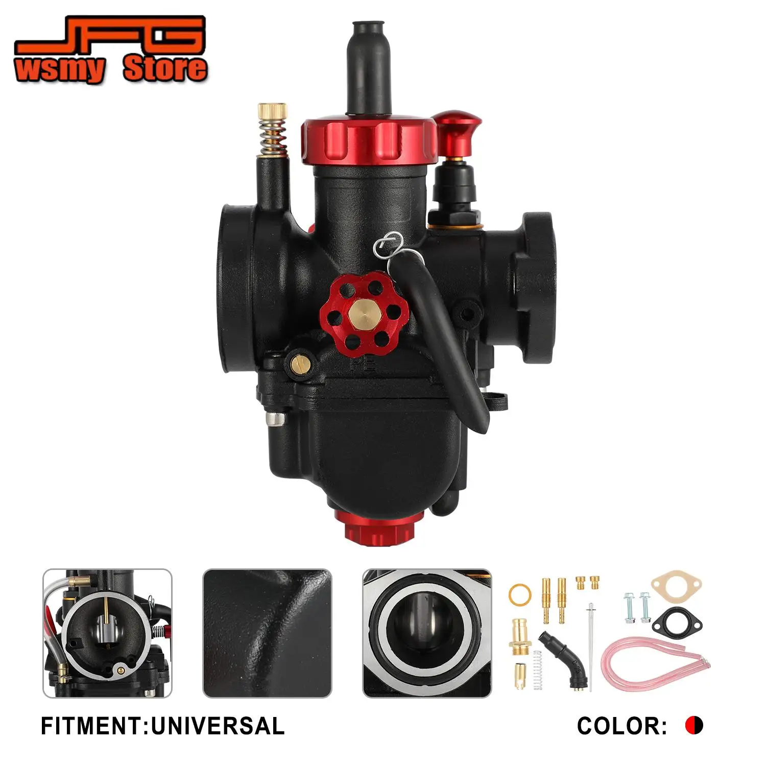 17/19/22/24/26/28mm Carburetor Motorcycles Accessories Engine PE Carburetors For Honda KTM SUZUKI KAWASAKI Surron Dirt Pit Bike