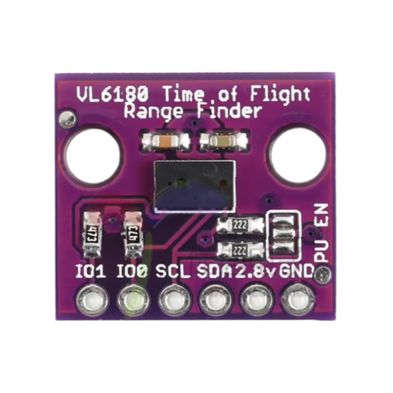 2pcs VL6180X close-range sensors, ambient light sensors, gesture recognition