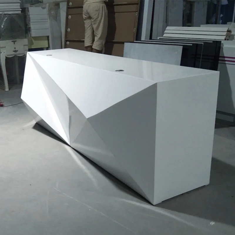 custom.Factory Wholesales Reception Desk Customized  Office Building Reception Desk