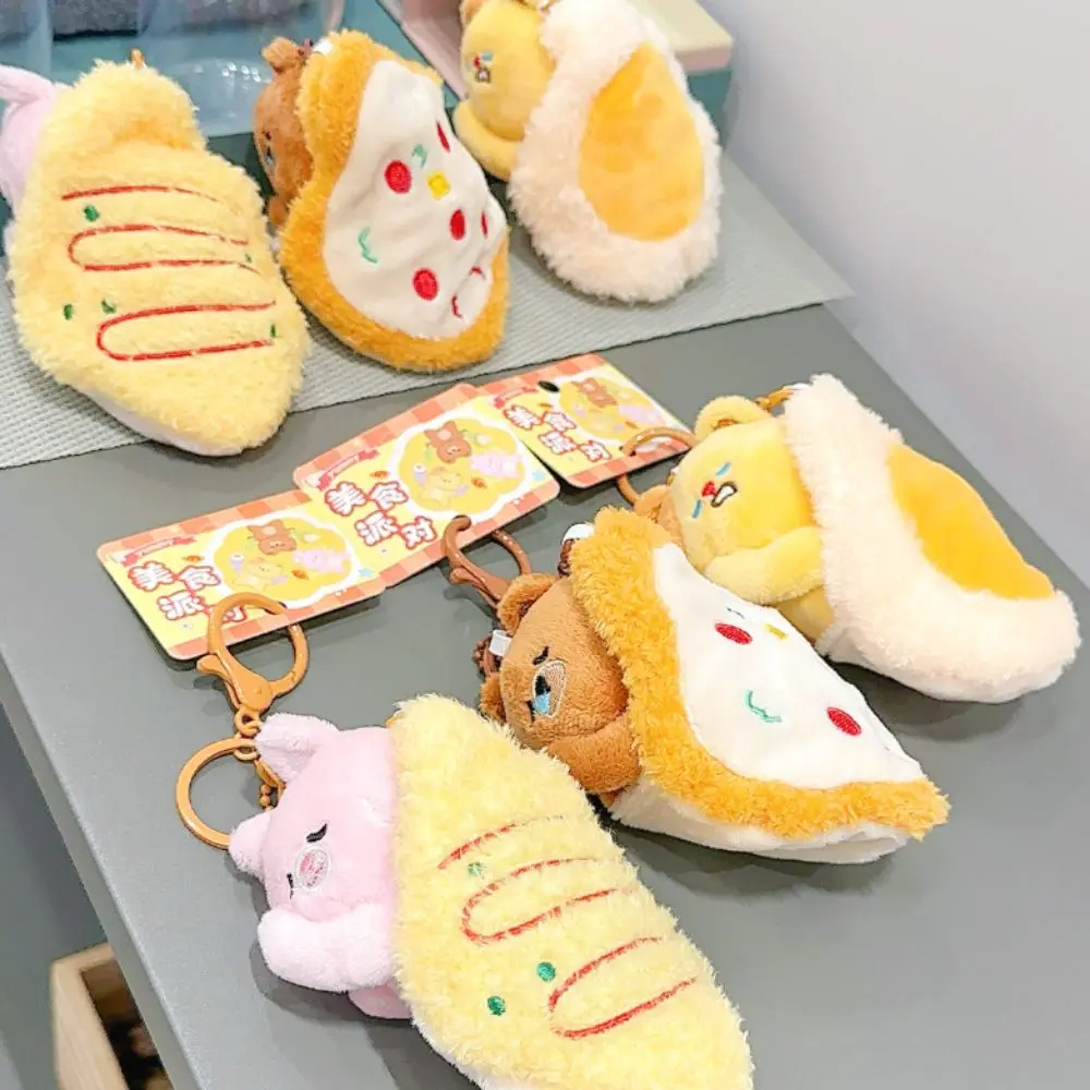Animal Cartoon Plush Bear Wallet Zipper Portable Portable Plush Coin Bag Colorful Soft Cartoon Bear Coin Purse Kids Gifts