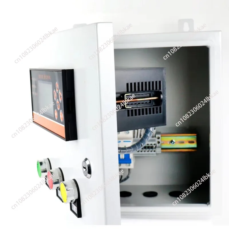 Liquefied gas quantitative control box water milk drink beer turbine flow meter with solenoid valve