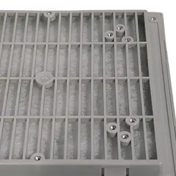 Ventilační klapka skříně, domácí prachotěsný filtr, boční stěna, kryt větracího otvoru, odsávací ventilátor typ 4 8 nejlepší prodej kryt odsávacího ventilátoru - №5