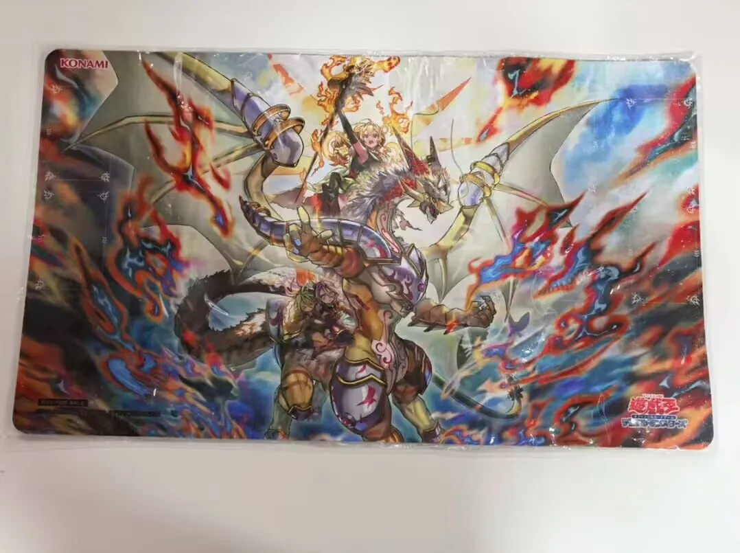 yugioh-konami-duel-monsters-ritual-beast-ulti-reirautari-tapis-de-jeu-scelle-de-la-collection-officielle