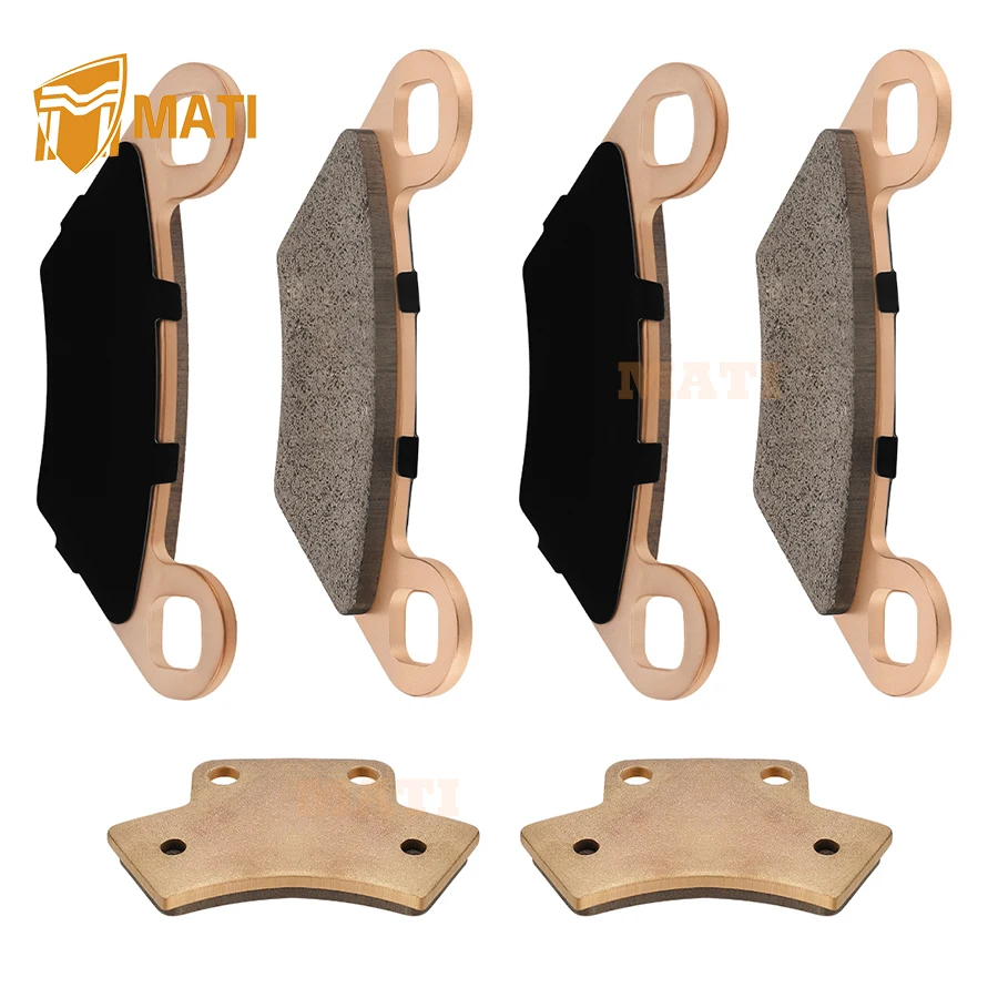 مكابح أمامية وخلفية M MATI ملبدة لـ Polaris Big Boss 250 300 350 400 500 Sportsman 400 500 Xpress 300 400L 2200464 2200901 #5