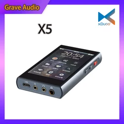 xDuoo X5 Portable Hi-Res WI-FI Player Dual CS43131 DAC Car-play mode Bluetooth Player Supports 1TB SD Card Multiple Languages
