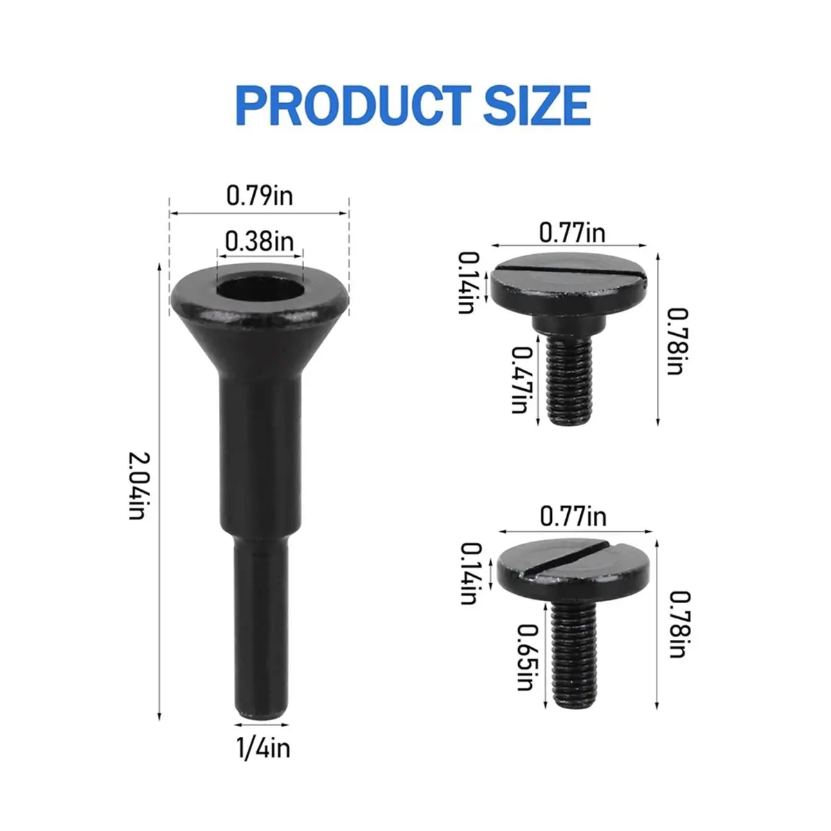 

【AT48】 НОВЫЙ адаптер-держатель для отрезных кругов 1/4 дюйма для угловых шлифовальных машин Milwaukee, подходит для кругов 1/4 дюйма, 2 шт. (48-07-2486)