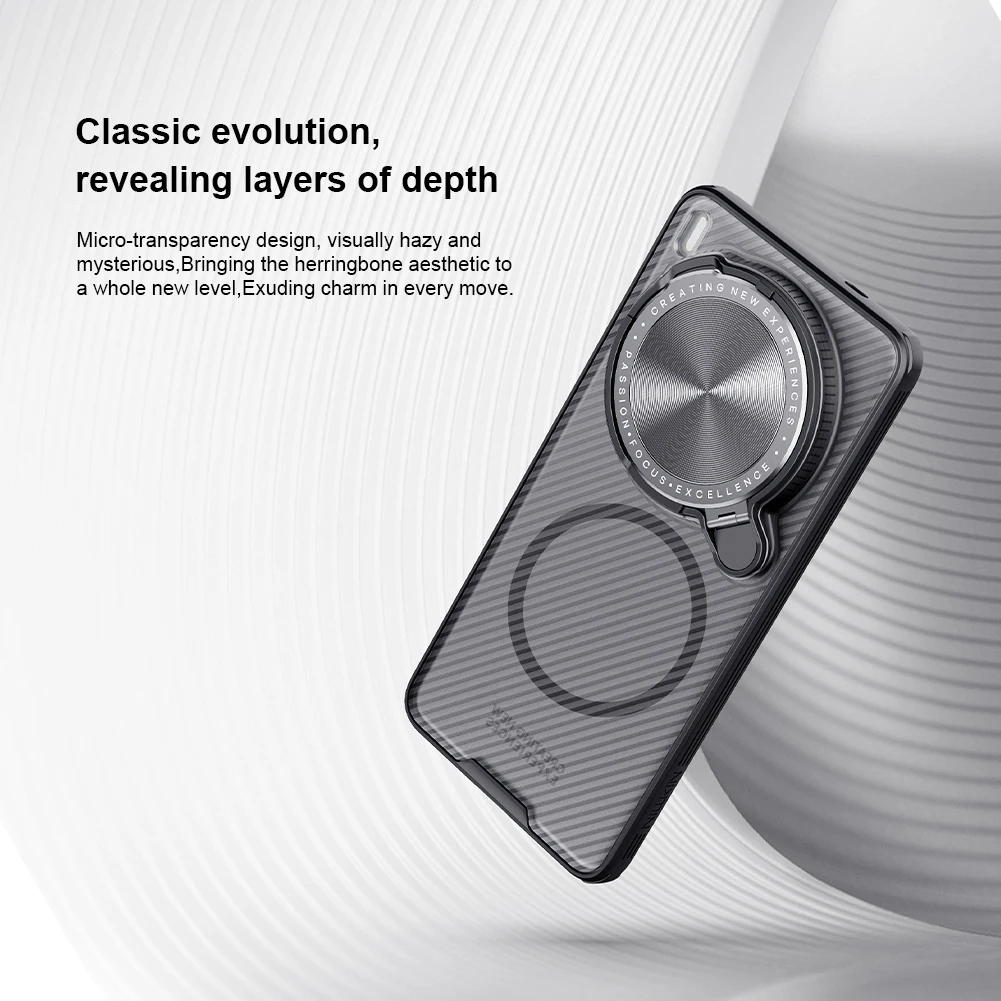 

Чехол Nillkin для Vivo X200 Ultra / X200 Pro / X200 Pro mini 5G с магнитным экраном и защитной задней крышкой-подставкой