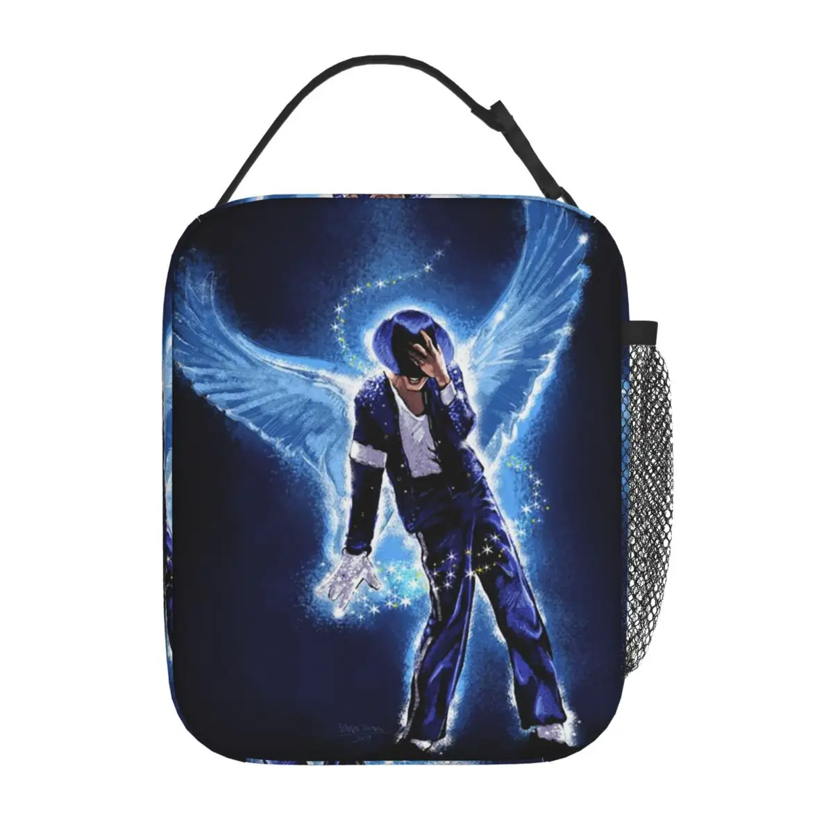 Michael Jackson Musicians Singers Dancers Insulated Lunch Bag for Women Children Leakproof Food Boxes Thermal Lunch Box Tote