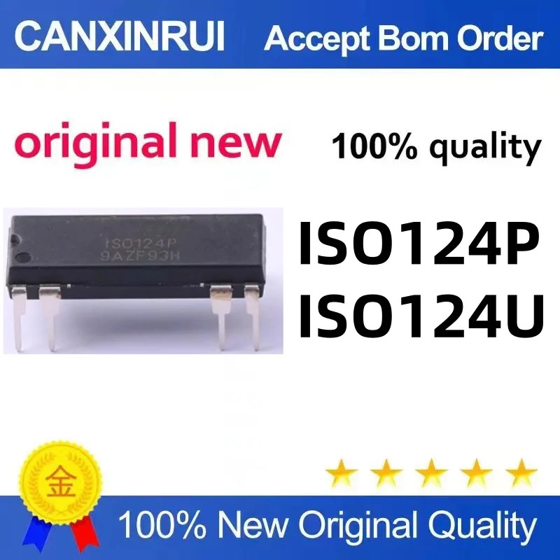 New ISO124P ISO124U DIP-16/SOP16 Amplifier IC In-Line-DIP8 Import