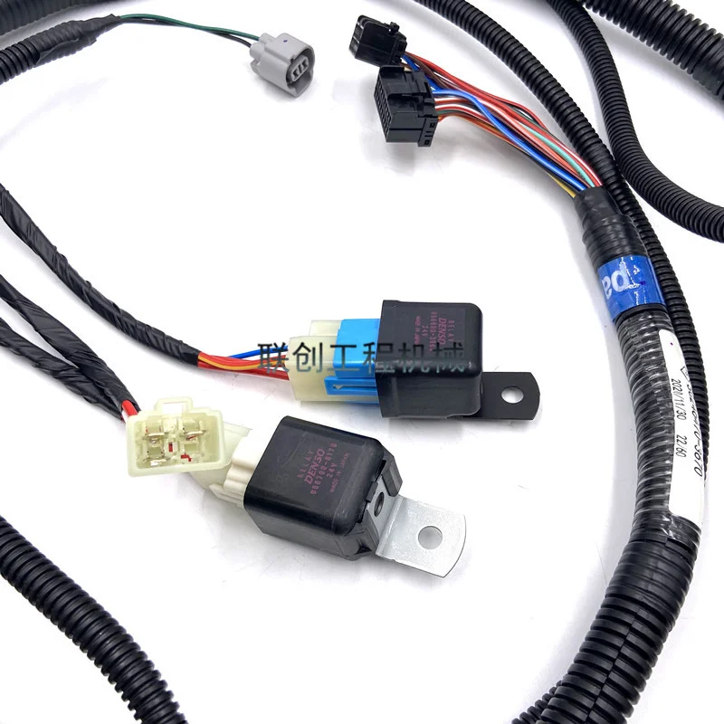 For Komatsu PC200 220 300 350 360-7 Air conditioning harness Air conditioning controller panel wiring harness excavator