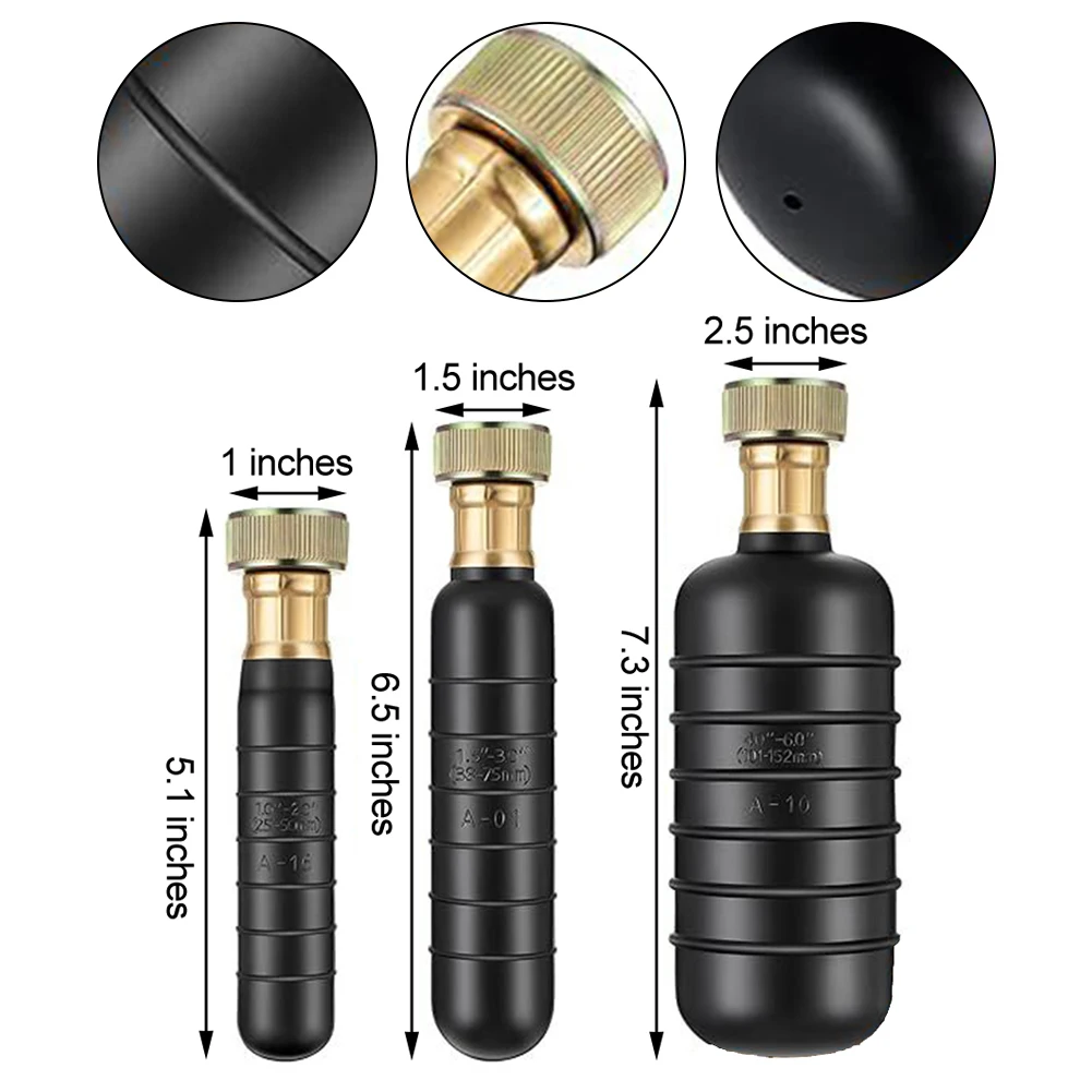 Drain Cleaning Solution Clog Removal Kit Efficient Clog Removal Water Pulsation Technology Tool For Outdoor Drain Clearing