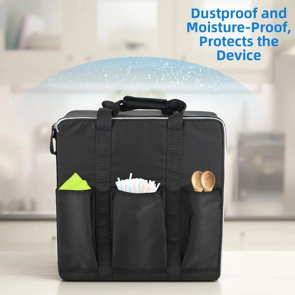 Carrying Storage Bag Oxford Cloth Long-lasting Protection Black For Ninja-Slushi FS299 FS301 For SLUSHi Machine Supplie