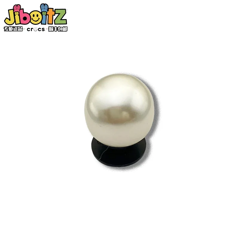 Pearl Chain Metal Sheo Charms for Sandals Clogs Y2k Fashion Cartoon Pearl Diamond Shoe Decoration Kids Gifts