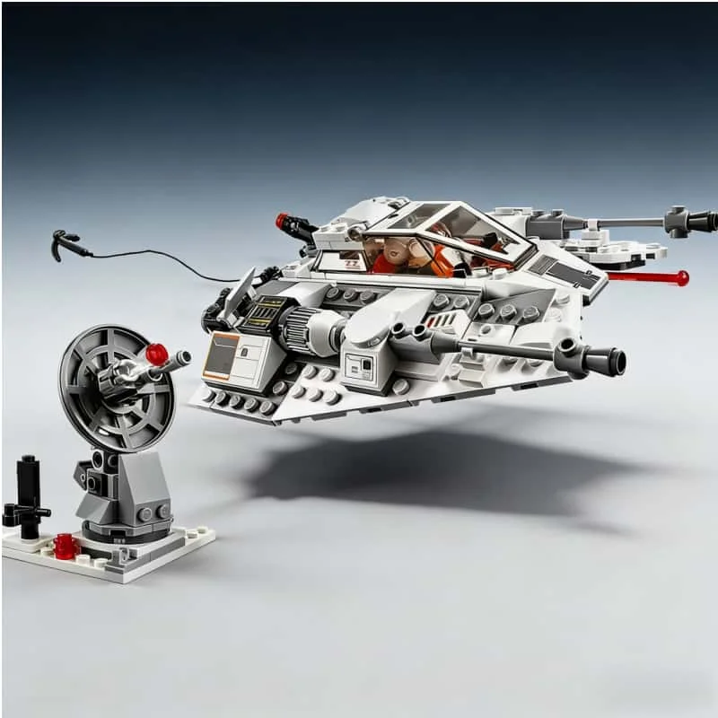 

Новая модель космического корабля-истребителя MOC, декоративные строительные блоки, подходящие для подарков на Рождество, день рождения и праздники.