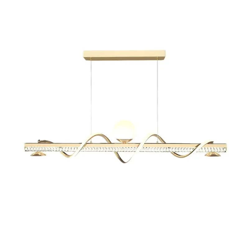 Minimally designed restaurant chandelier Bar restaurant light Light luxury dining table, bar counter, pendant light image 5