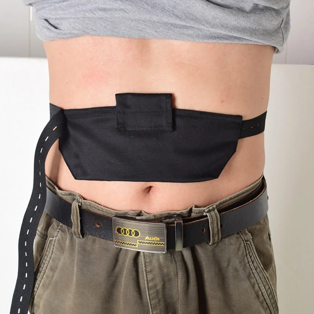 

Adjustable Abdominal Penetrating Belts Peritoneal Penetrating Care Abdominal Penetration Tube with Catheter Fixed Belts Washable