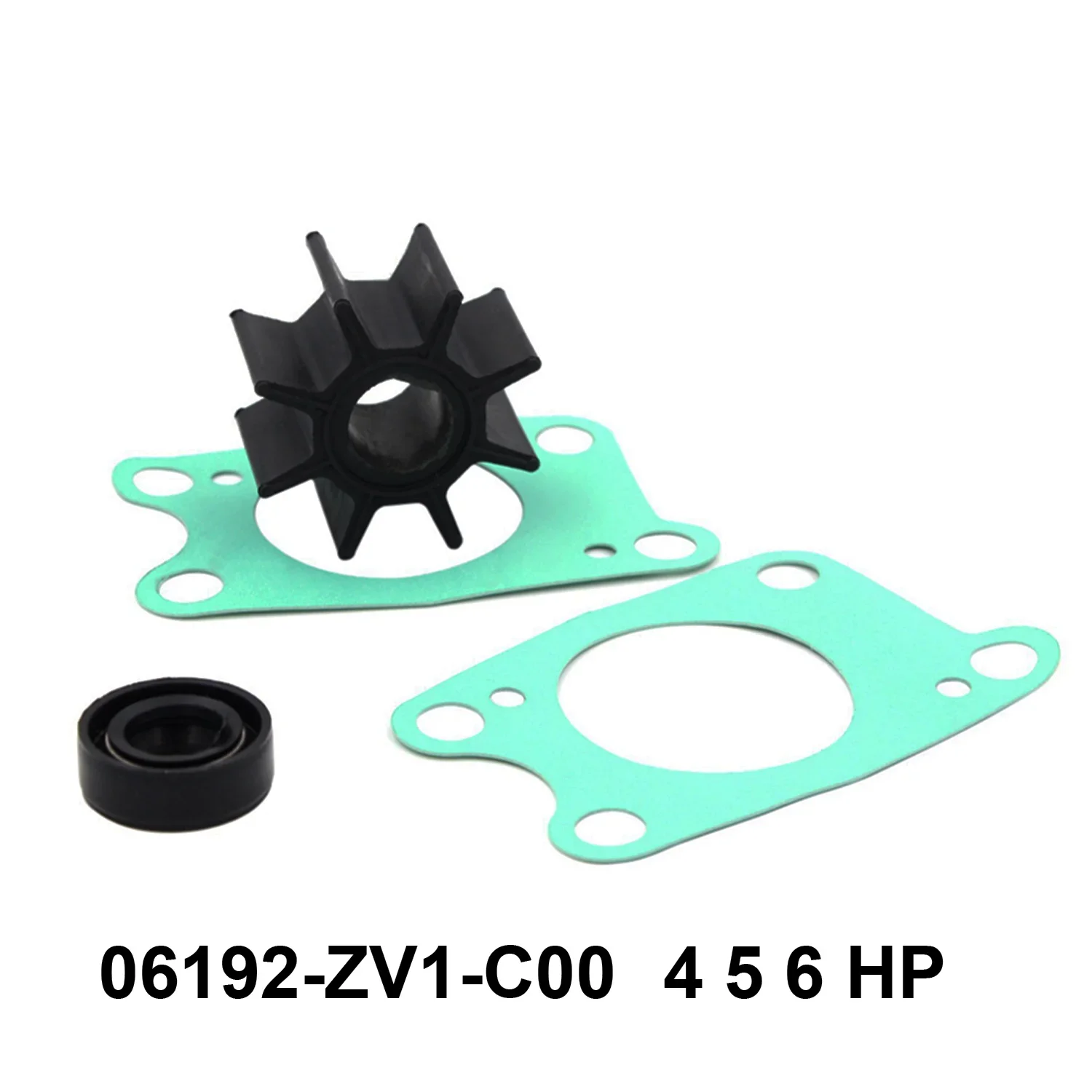 06192-ZW9-A30 Fit Honda 4 5 6 7.5 8 9.9 15 20 25 30 40 50 75 90 100 115 130 - 250 HP Buitenboordmotor Waterpomp Waaier Service Kit