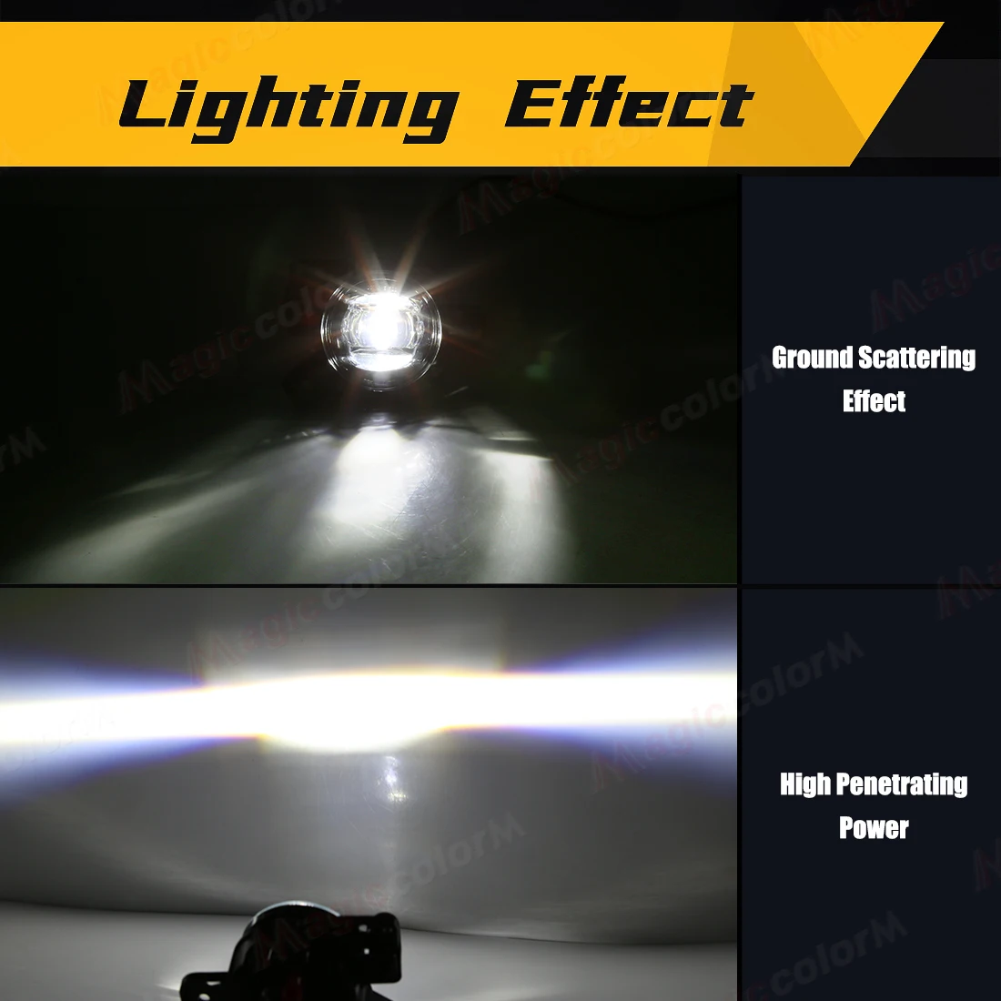 DLAA LED الضباب الخفيف لشروليه كولورادو 2023 2024 مصباح الضباب المصد الأمامي المصابيح الأمامية القيادة فوجليت اكسسوارات السيارات 12 فولت #2