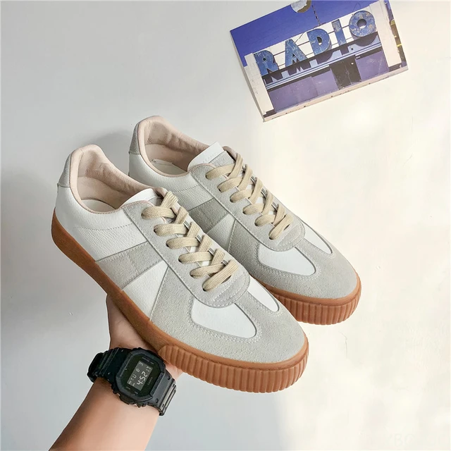 Scarpe casual da uomo Scarpe da allenamento tedesche GAT vintage Scarpe sportive da uomo Sneakers stringate in vera pelle Scarpe da skateboard maschili AliExpress