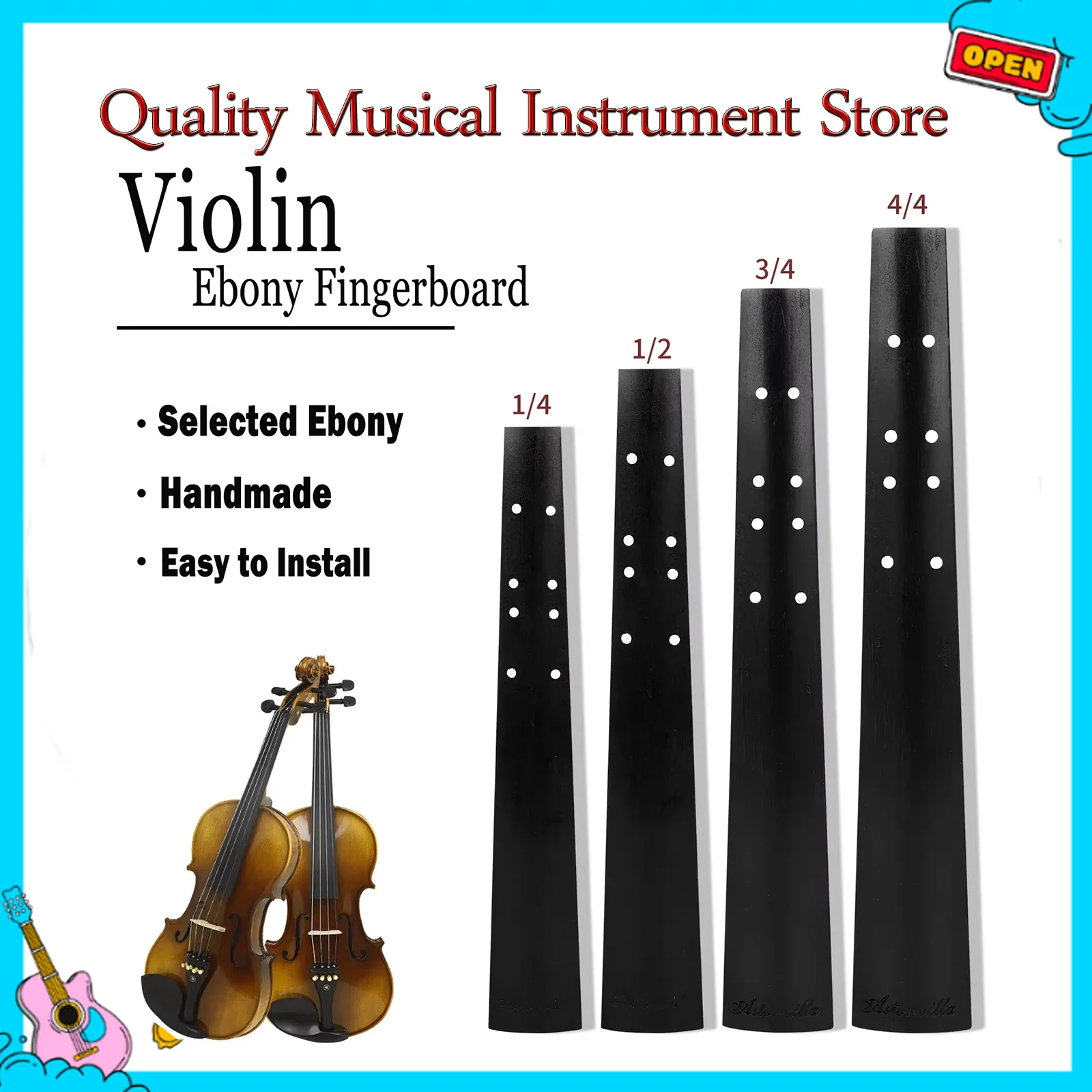 Irin Violin Fingerb…