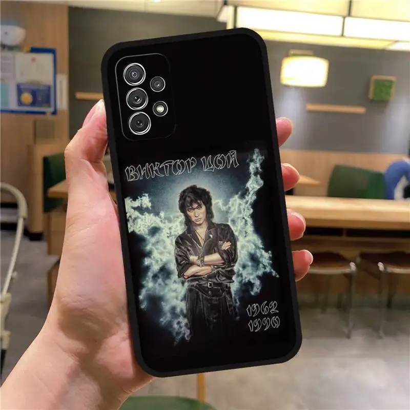 Viktor Tsoi Кино Movie Phone Case For Samsung A40 A42 51 A32 A21 A22 A30 31 A50 A52 53 A70 A71 A73 72 A80 A91 S10 Lite Cover