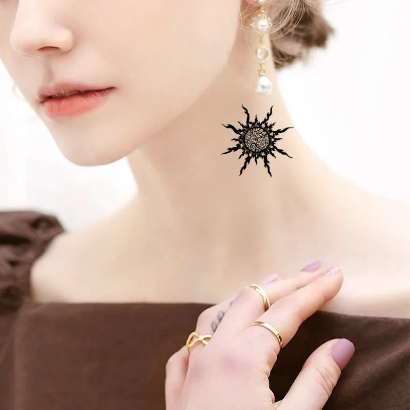 Sex Temporary Tattoo for Man Woman Small Cross Design Waterproof Tattoo Stickers Makeup Maquiagem Finger Cute Fake Tattoo