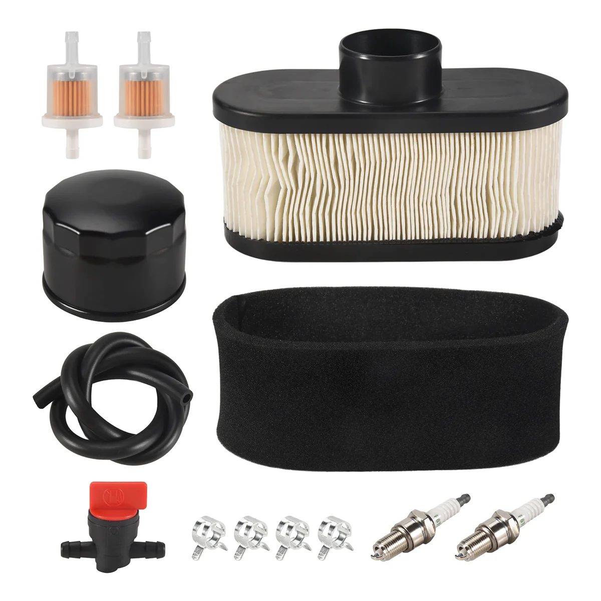 Tune Up Kit for Kawasaki FR651V FR730V FS481V Lawn Mower Tractor,Replace 49065-7007 Oil Filter 11013-7047 Air FilterB84B