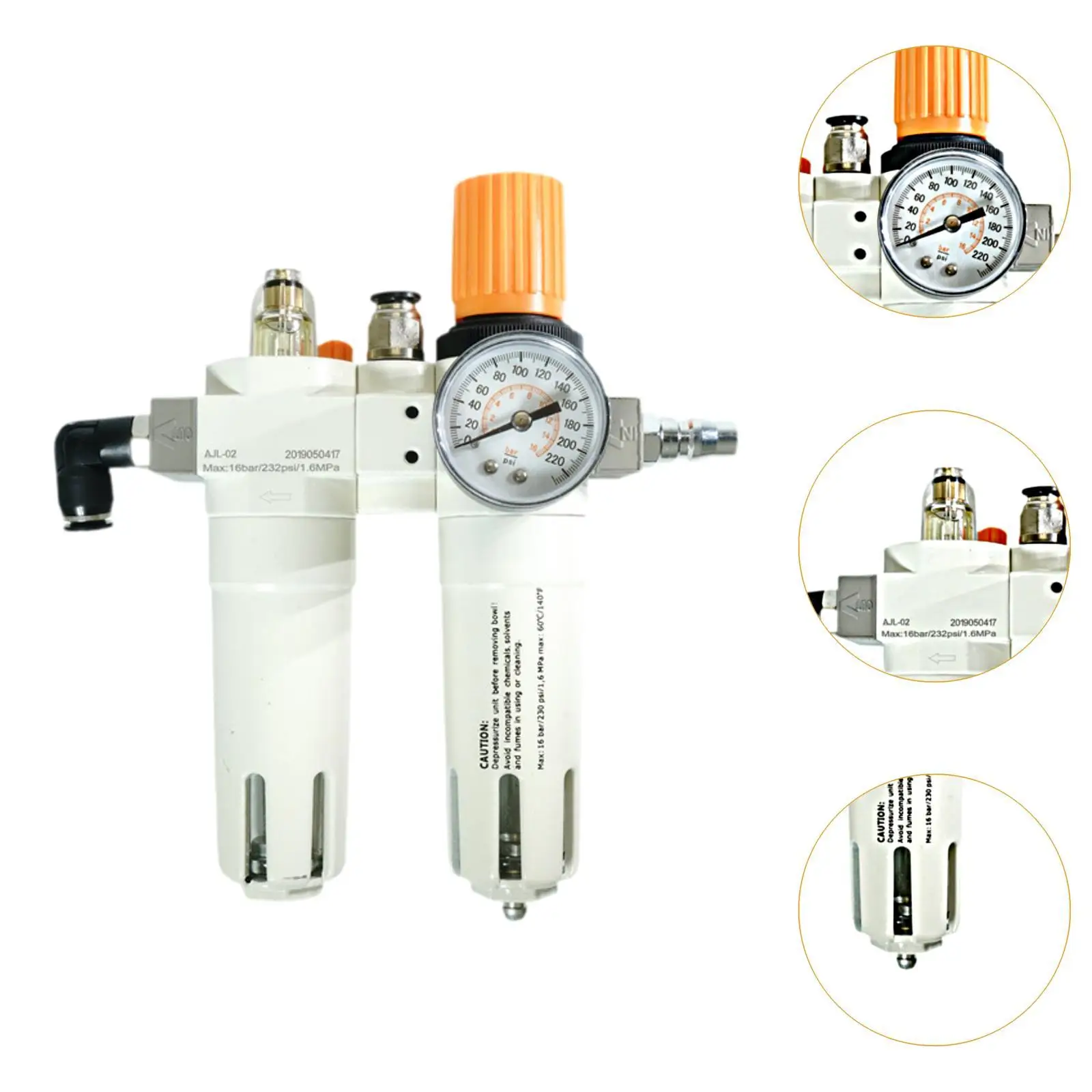 Tyre Changer Oil Water Regulator Sturdy Replace Tire Dismounting Connector