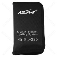 Locksmith Tools KLOM 32pcs Master Open Set KL-320 Lock Kit Tool Unlock Bag