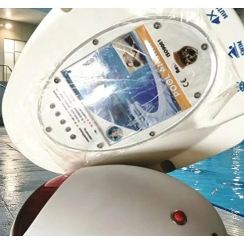 Solar-powered pool drowning alarm - outdoor pool child drowning detection and warning system