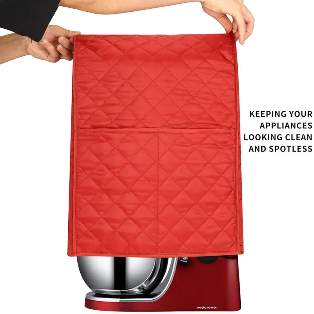 Stand Mixer Cover Kitchen Mixer Dust-proof Cover with Organizer Pockets Protective Stand Mixer Cover