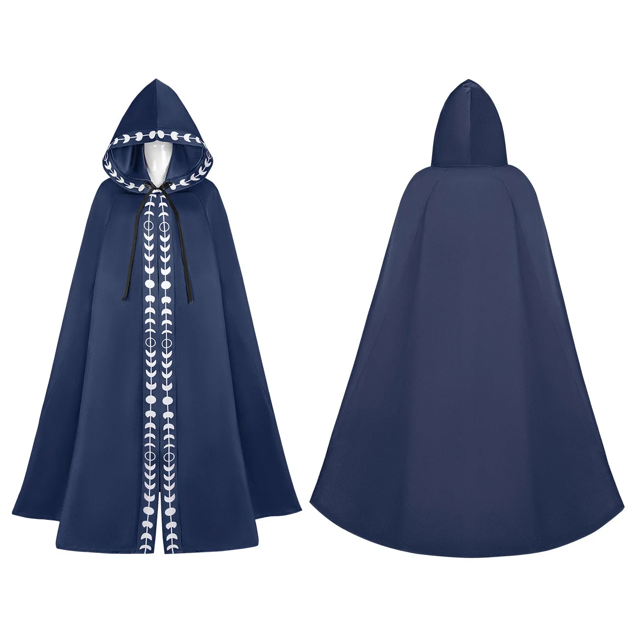 Cape à capuche imprimée 5 couleurs, Costume de Cosplay loween de la Renaissance, spectacle sur scène, vêtements ethniques traditionnels chinois pour femmes