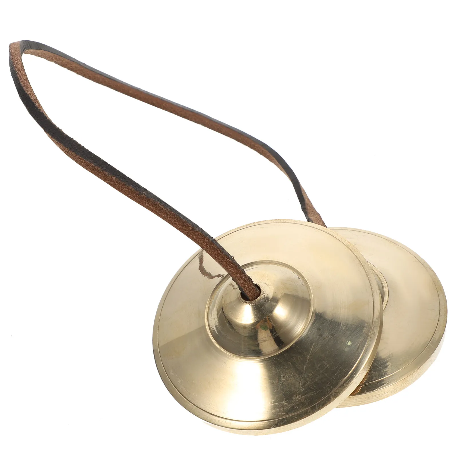 

Handcrafted Copper Cymbal Bell Clear Timbre Peaceful Vibration Rhythm Vintage Cymbal Bell for Buddhist Meditation Yoga