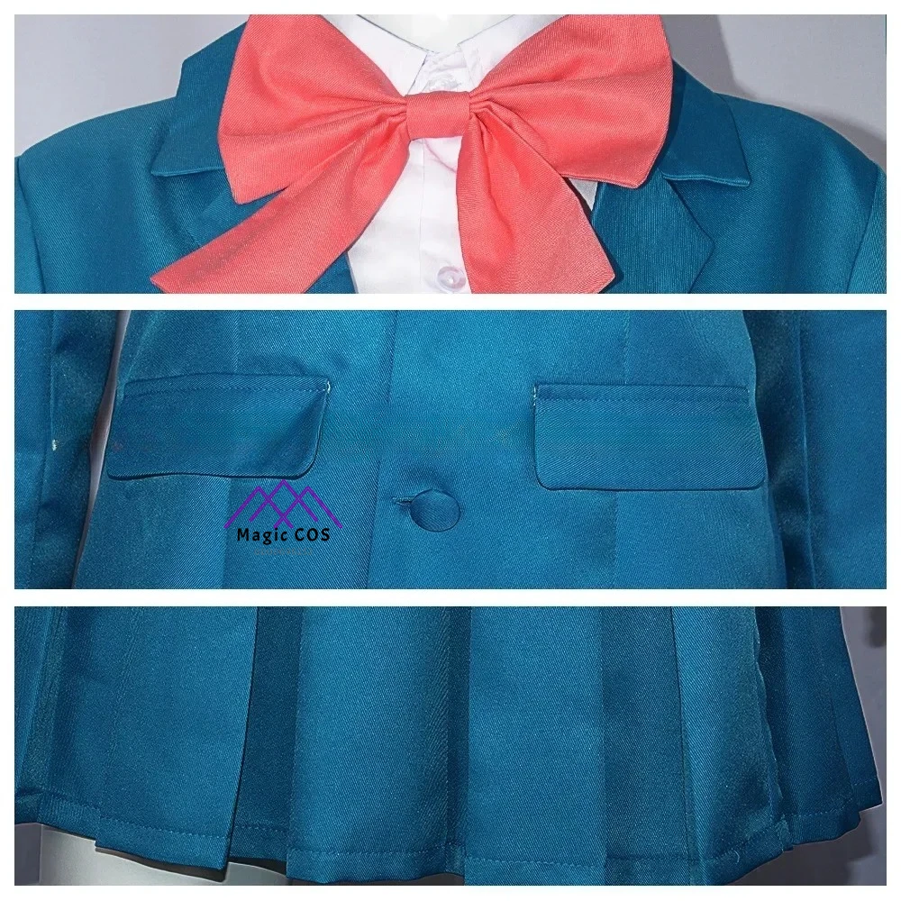 Sawako Kuronuma Cosplay Costume Anime Kimi ni Todoke Roleplay Wig Blue JK School Uniform Skirt Shirt Halloween Party Girls Suit - Image 6