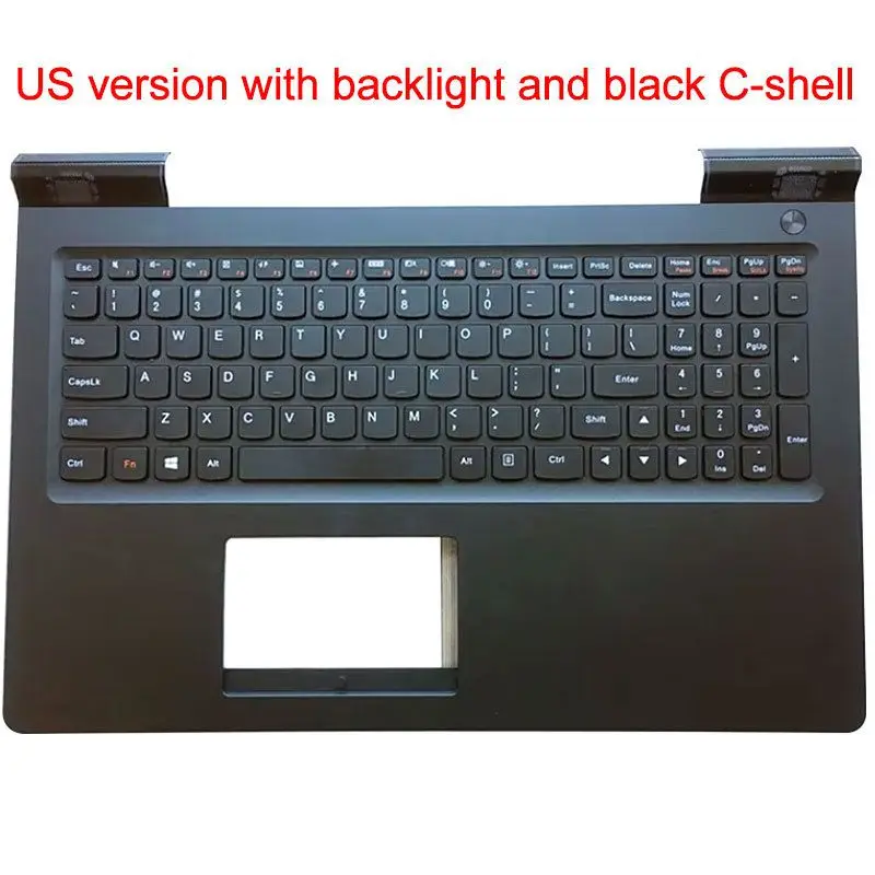 New LCD top cover case For Lenovo FOR Ideapad 700-15 700-15isk E520-15 Laptop LCD Back Cover Black&LCD Front Bezel Cover