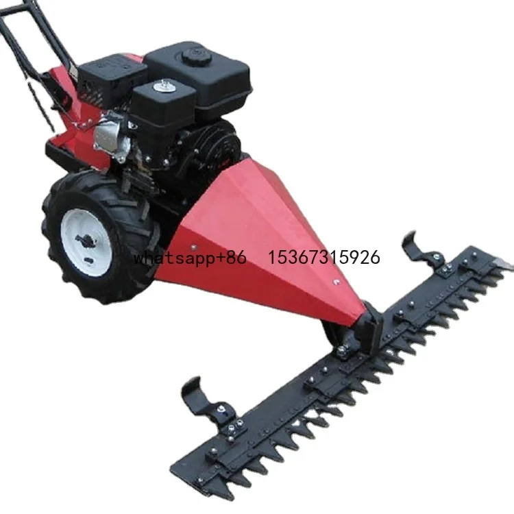 

Factory price self-propelled 4-Stroke 6.5 HP petro Lawn Mower Grass Trimmer for sale