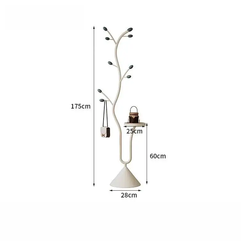Room Balcony Clothes Rack Boutique Cute Stores Tree Nordic Clothes Rack Shelves Apartments Burro Ropa Furniture For Home