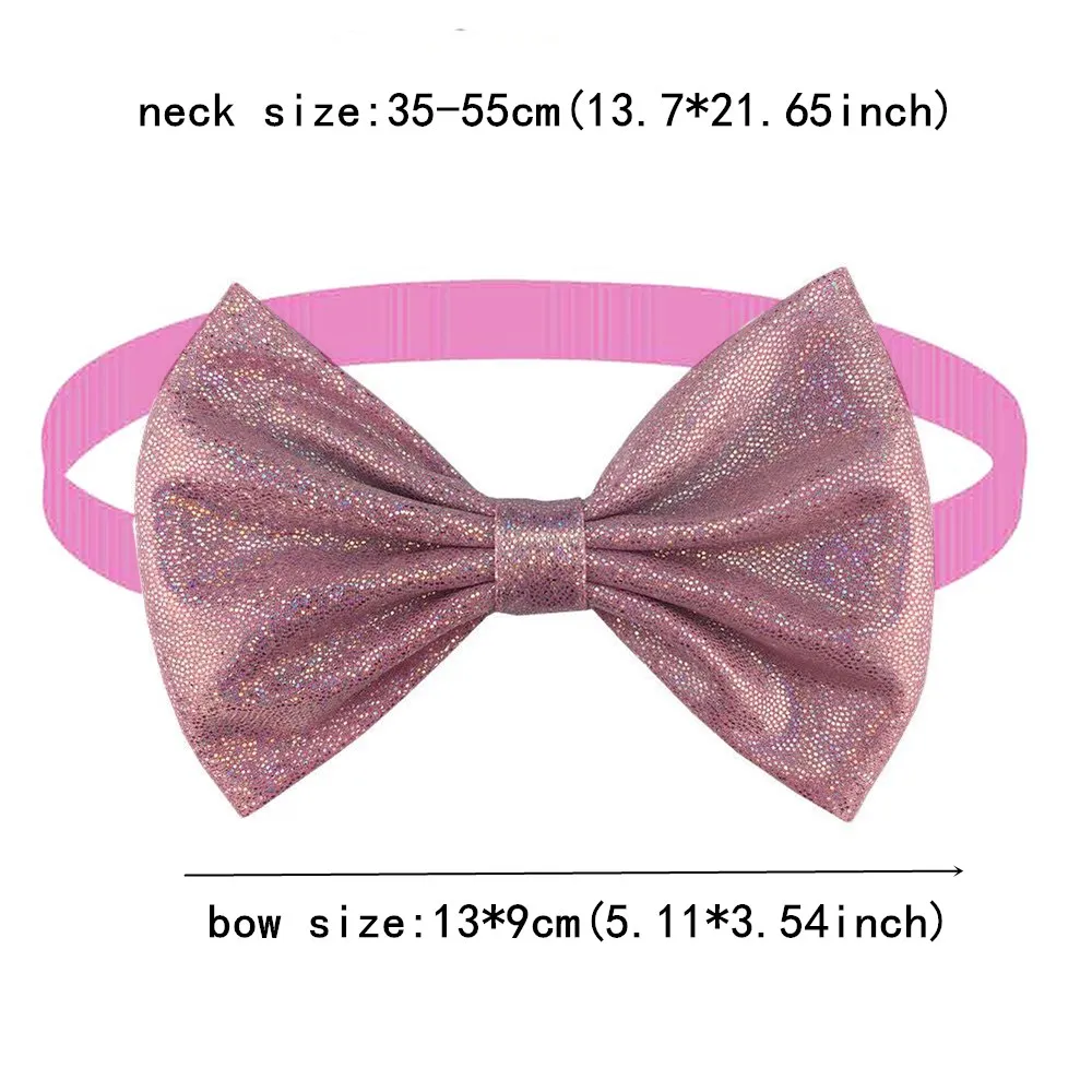 50/100pcs Pet Bow Tie Mix Colors Middle Large Dog Grooming Accessories Adjustable Large Dog Bow Tie Products Pet Bowtie Supplies