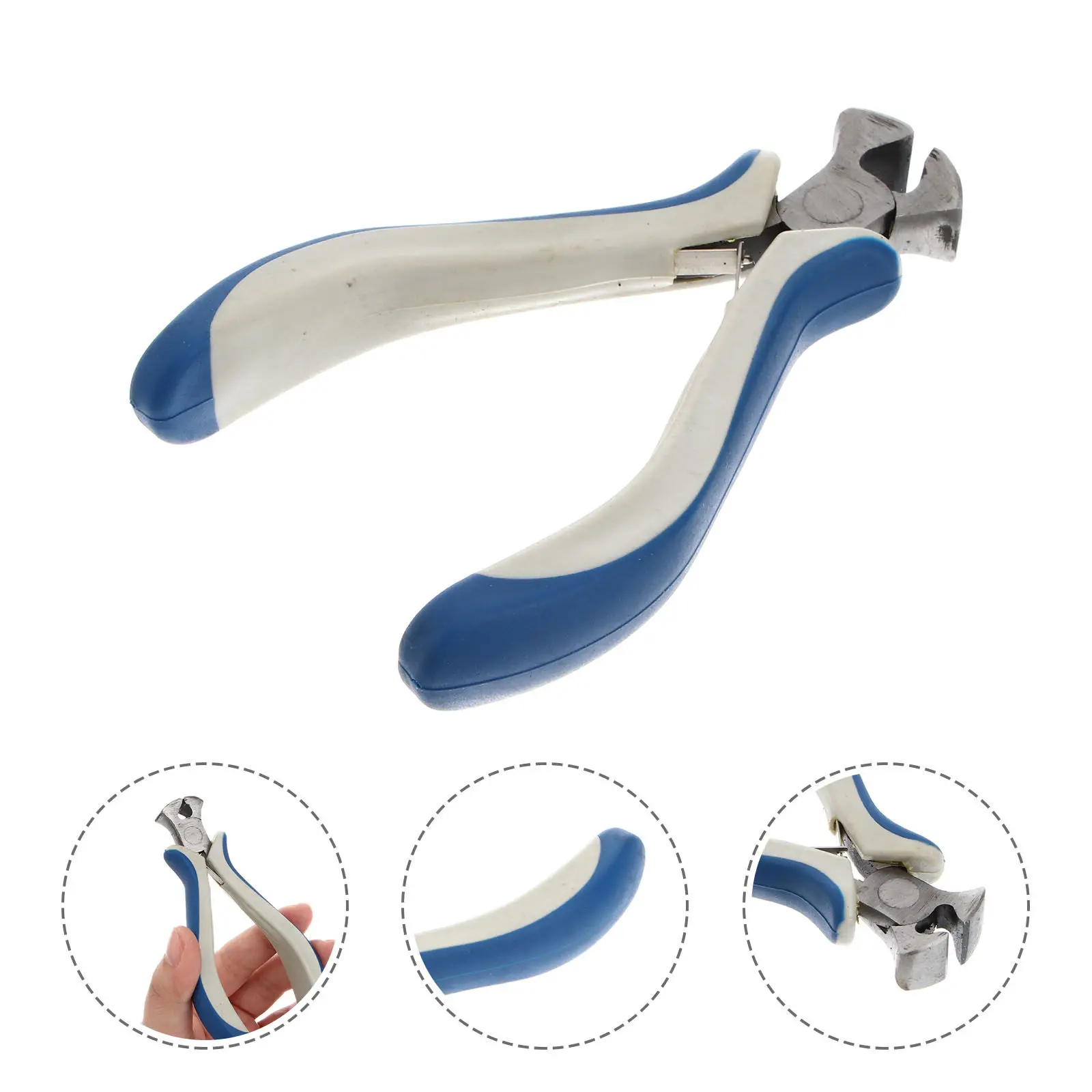 Precision Zipper Install Pliers Tool Thickened Steel Body Long Service Life for Fixing Split Tracks Broken Sliders Missing Teeth