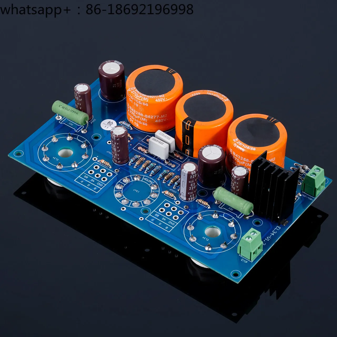 EL34 Single-ended Class A Bile Amplifier Board Kit (excluding Tubes)