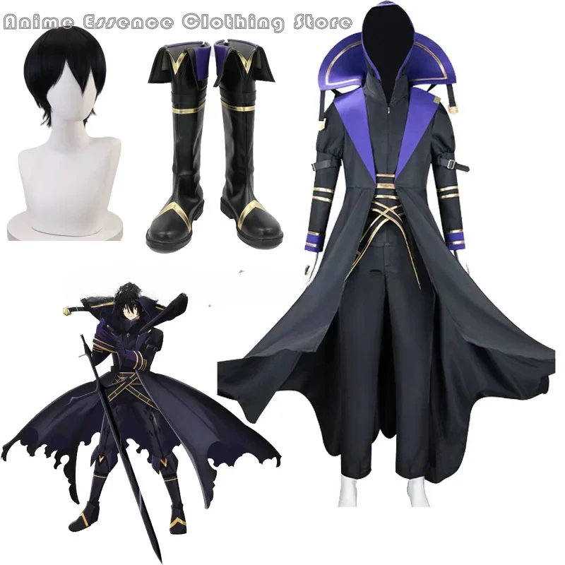 The Eminence in Shadow Cosplay Costume pour homme, Cid Kagenou, Leader of Shadow Garden, Halloween Dam Outfit, Everak, Anime, Adulte