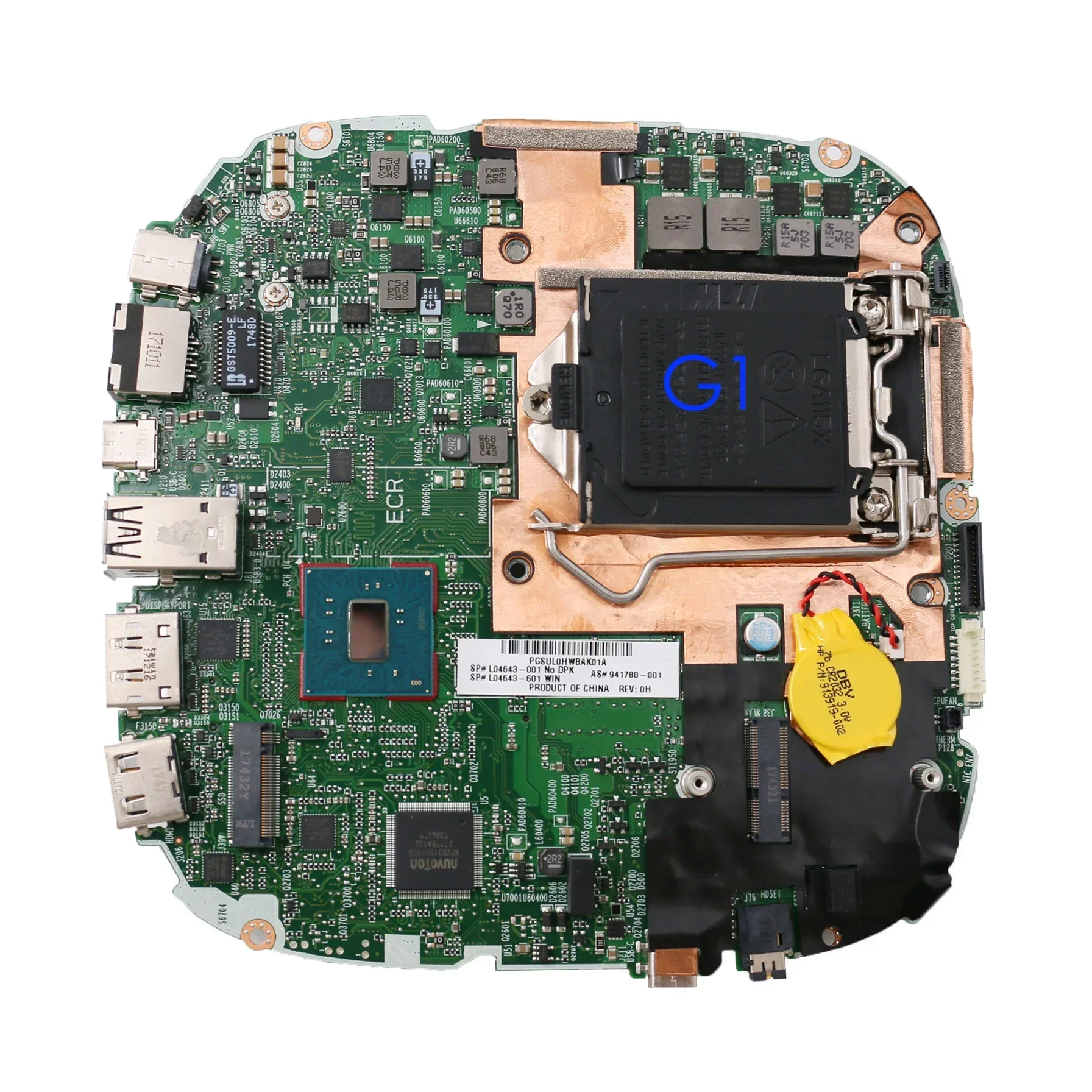 

941780-001 для настольной материнской платы HP Elite Slice G1 941780-001 L04643-001 6050A2790001, материнская плата, 100% протестирована, полностью работает
