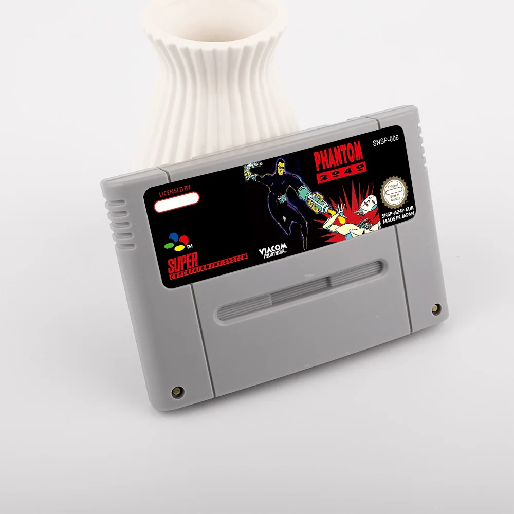Phantom 2040  Action Game for SNES 16 Bit Game Card for EUR PAL Version SNES video Game Console FOR Nintendo