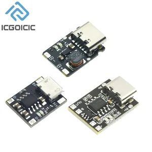 1-10 buah Modul Papan Perlindungan Pengisian Daya Baterai Lithium USB TP4057/56 1A Baterai Polimer Tipe-C Mikro Suhu Berlebih 12 baterai 56v penjualan terbaik - №